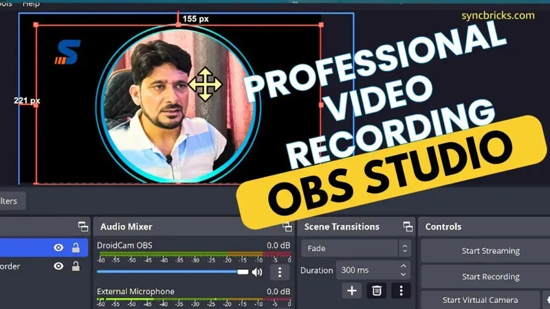 Professional Video Streaming Using OBS Studio