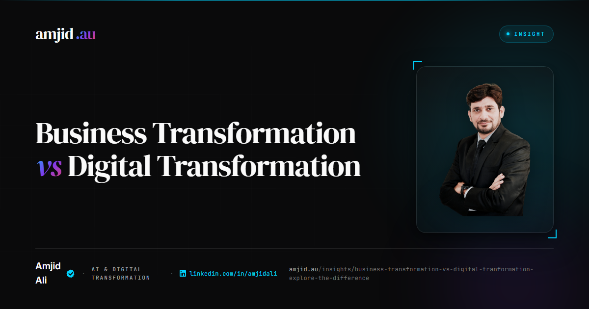Business Transformation Vs Digital Tranformation : Explore the Difference, Transformation, Leadership