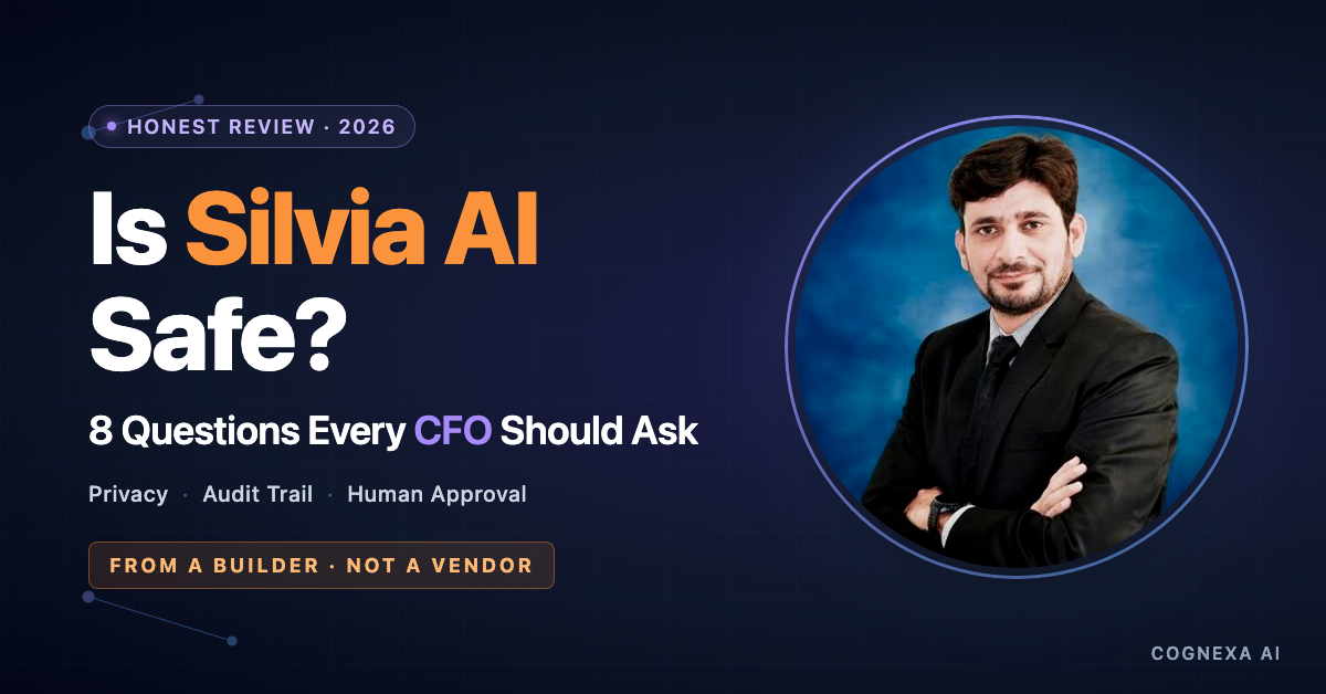 CFO Silvia Review 2026: Is Silvia AI Safe for Your Books?, AI for Finance, CFO